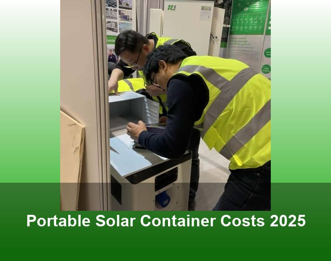 Portable Solar Container Costs 2025